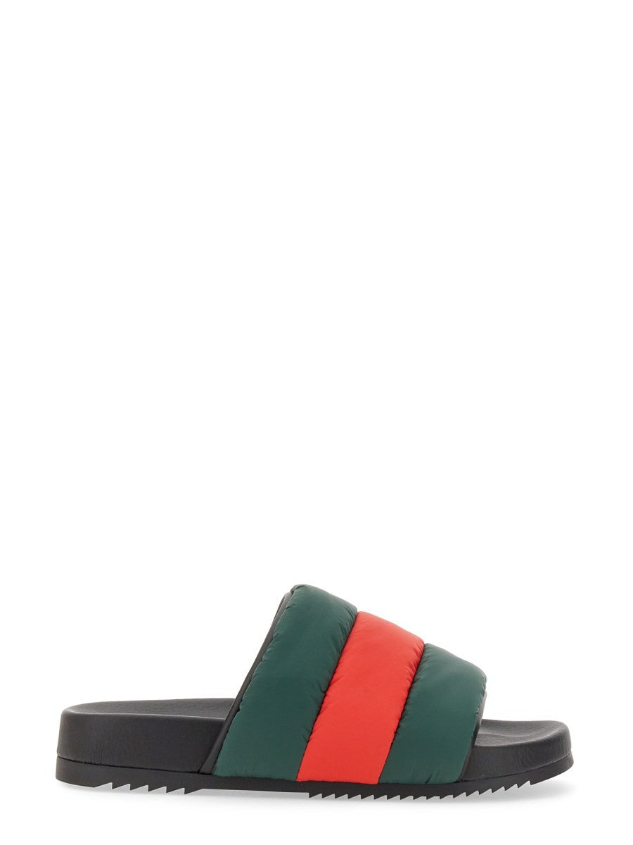 Gucci SLIDER-SANDAL MED WEBBAND