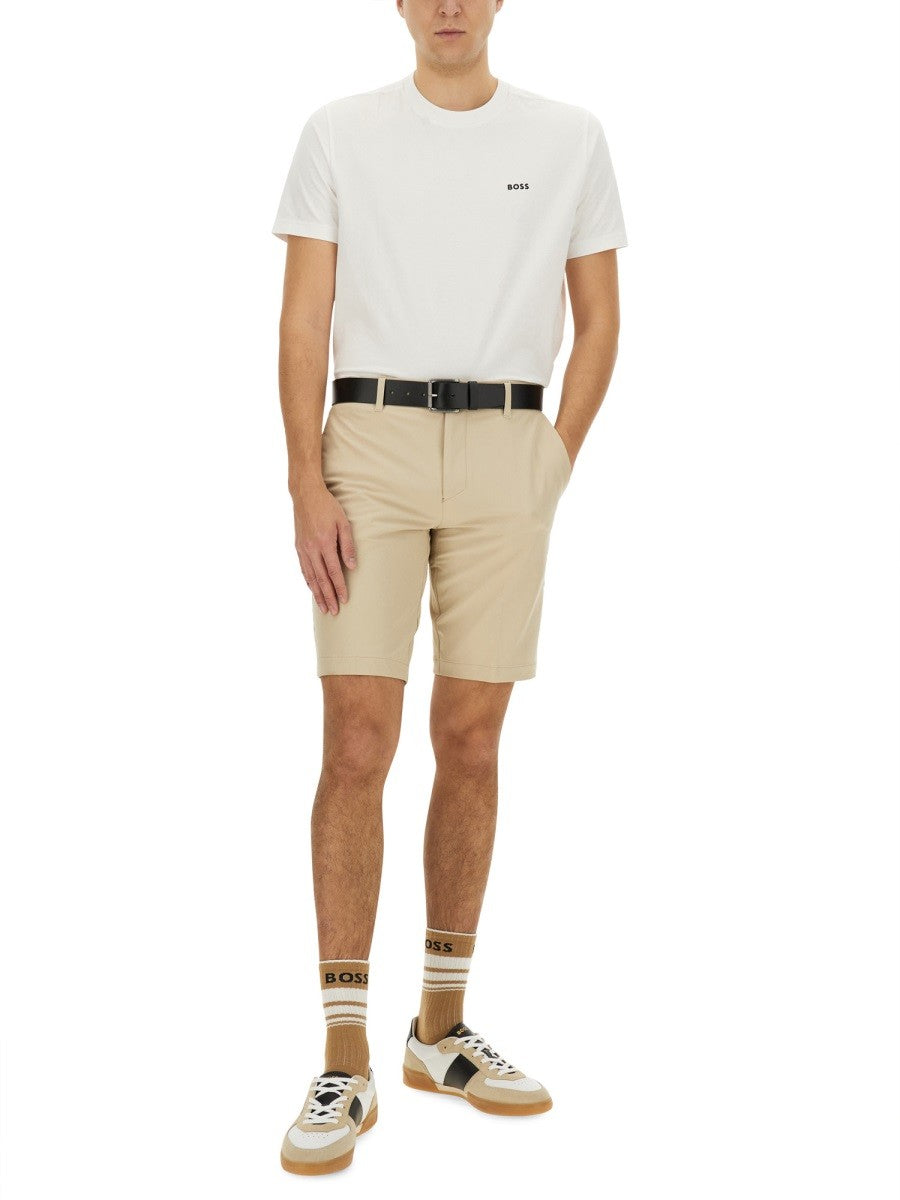 Boss SCHMAL GESCHNITTENE BERMUDA-SHORTS