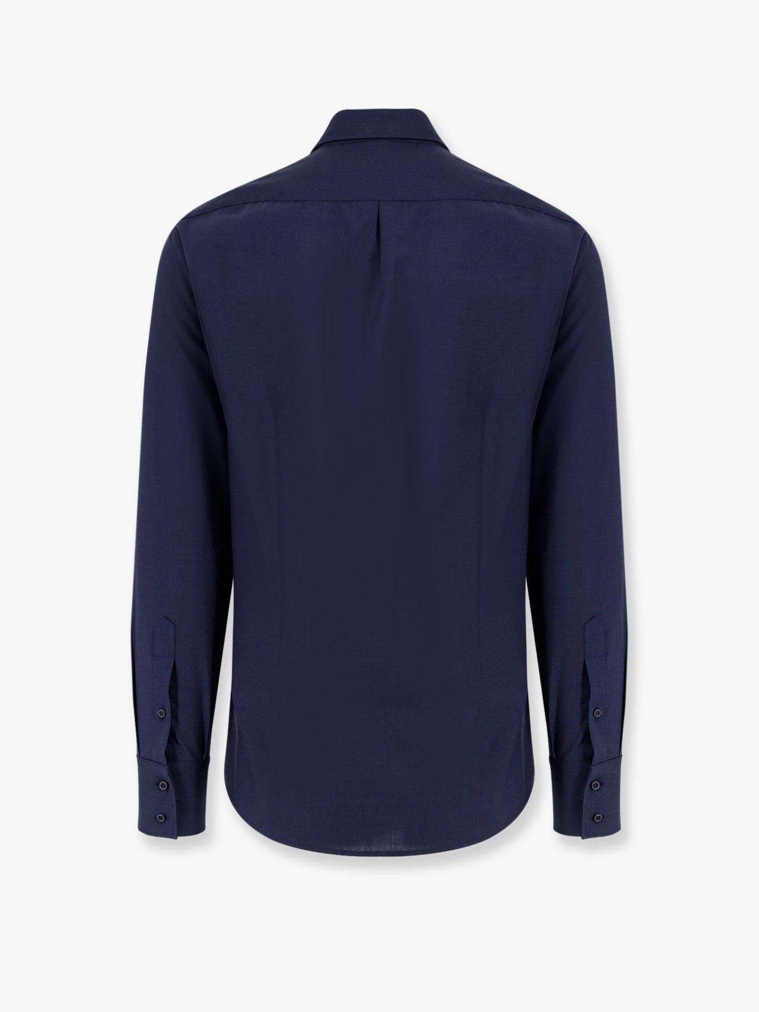 Brunello Cucinelli Slim Fit Hemd aus Schurwolle