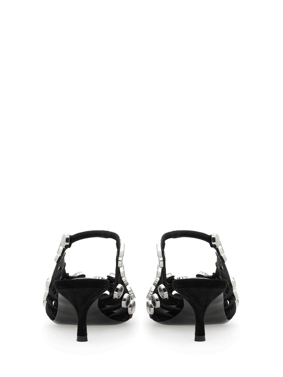 The Attico SLINGBACK "GRID"