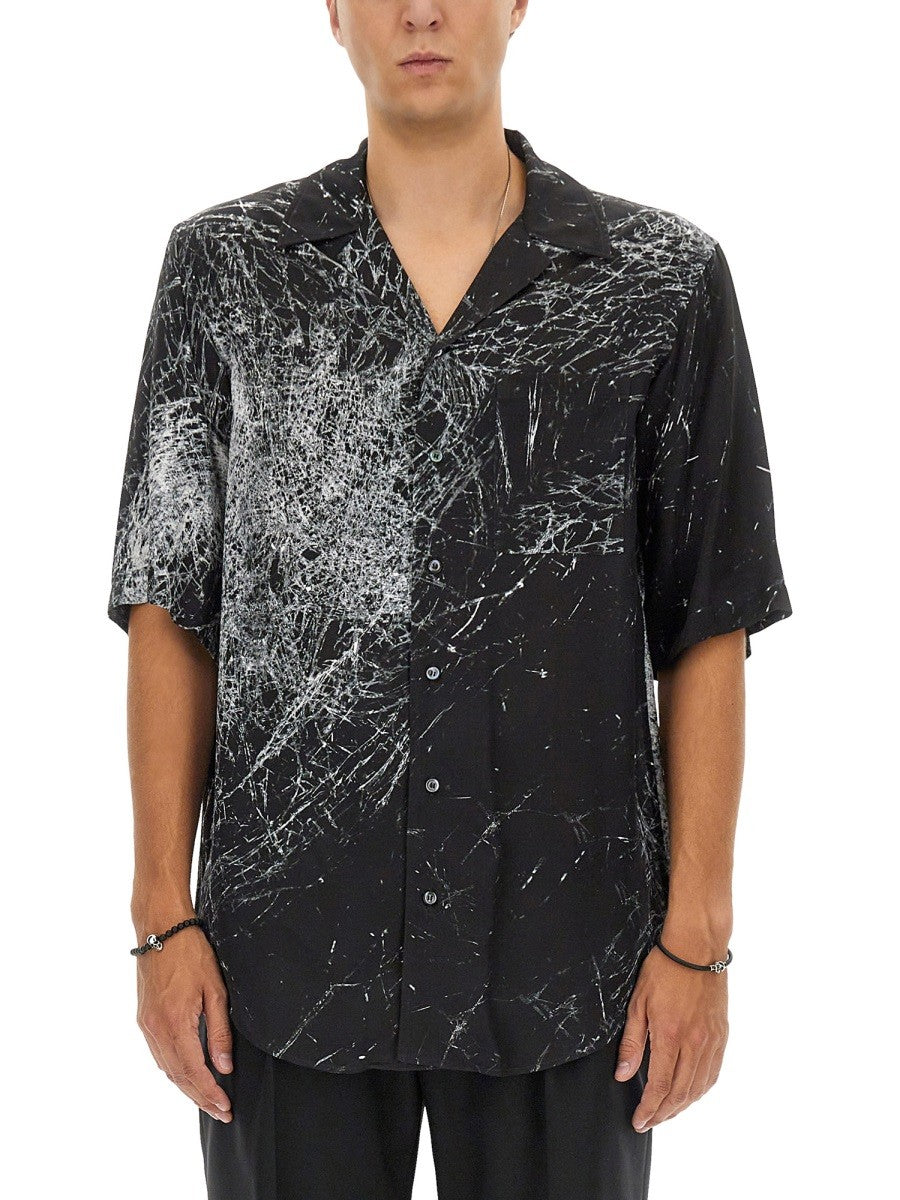 Alexander Mcqueen "SMASHED SCREEN" Havajų marškiniai