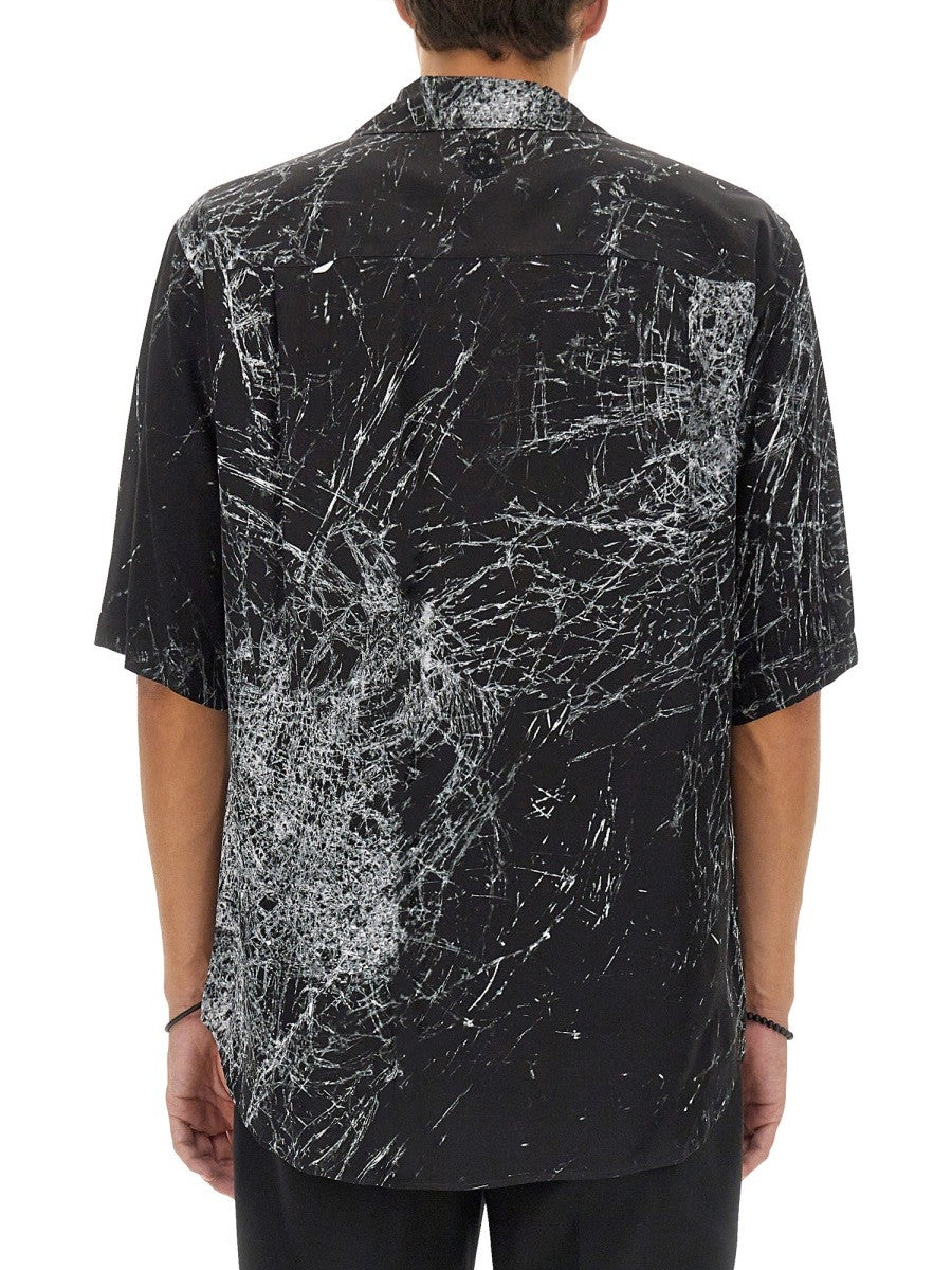 Alexander Mcqueen "SMASHED SCREEN" Havajų marškiniai