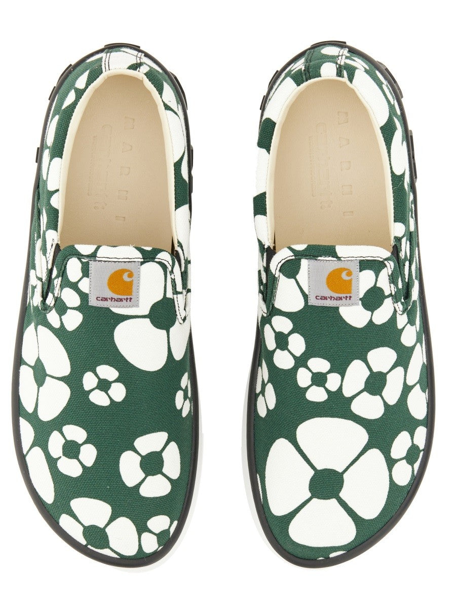 Marni X Carhartt Wip sneaker slip on