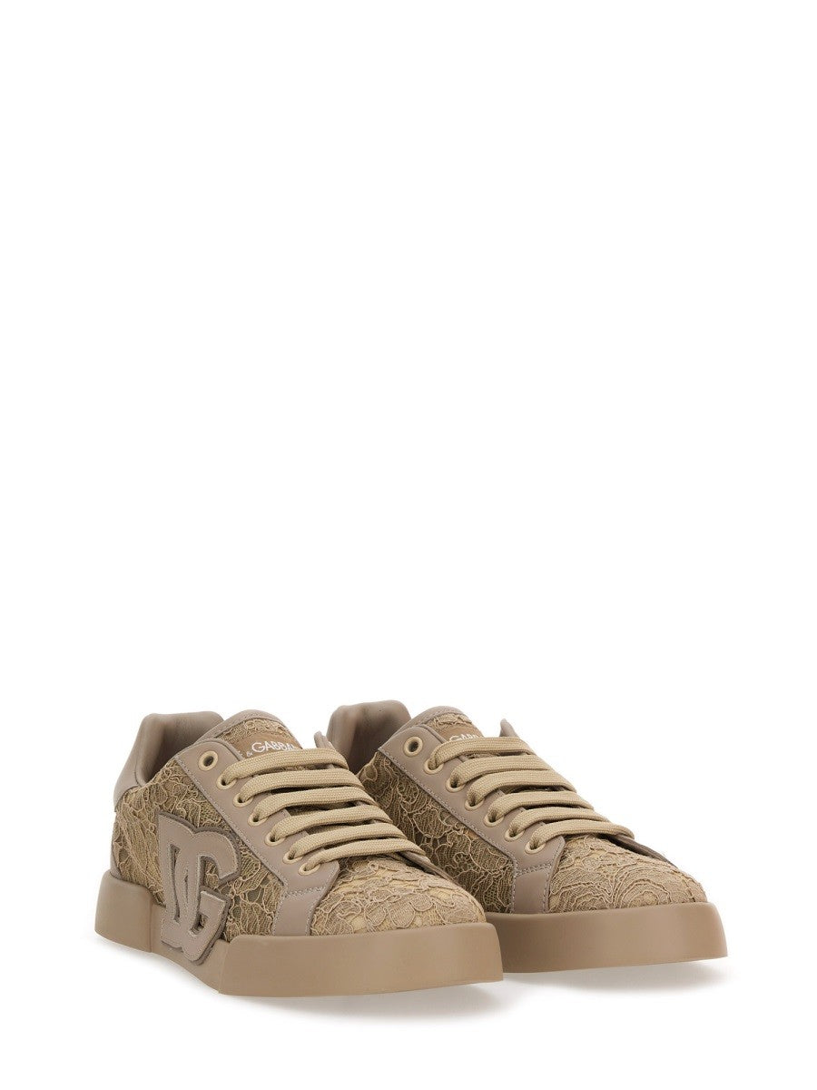 Dolce & Gabbana SNEAKER ΜΕ ΚΕΝΤΗΜΑ