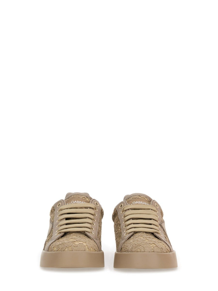 Dolce & Gabbana SNEAKER ΜΕ ΚΕΝΤΗΜΑ