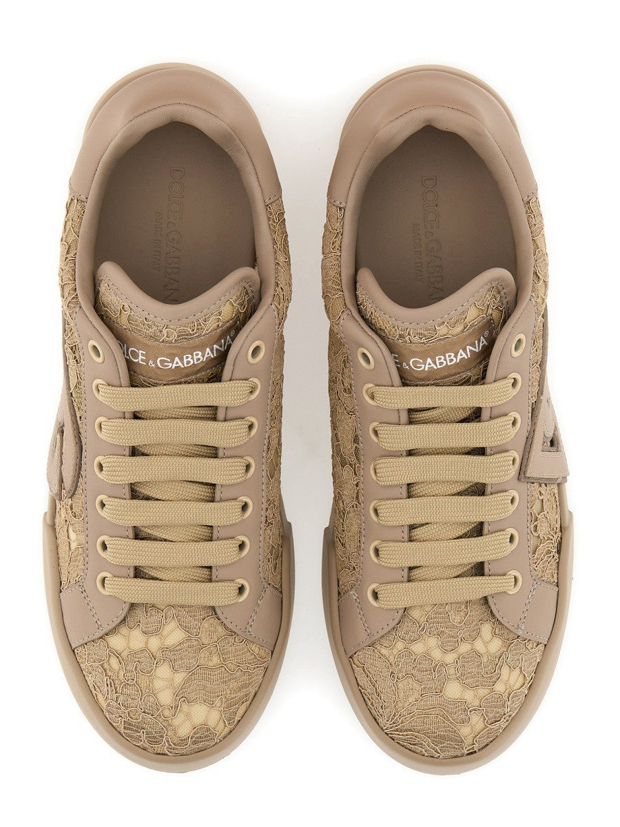 Dolce & Gabbana SNEAKER ΜΕ ΚΕΝΤΗΜΑ