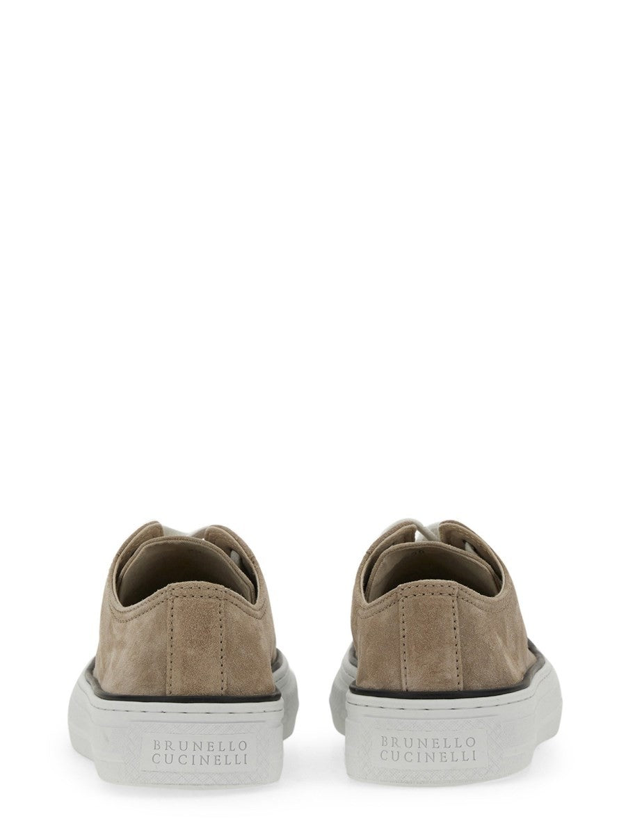 Brunello Cucinelli SNEAKER MIT EDLER ZEHENPARTIE