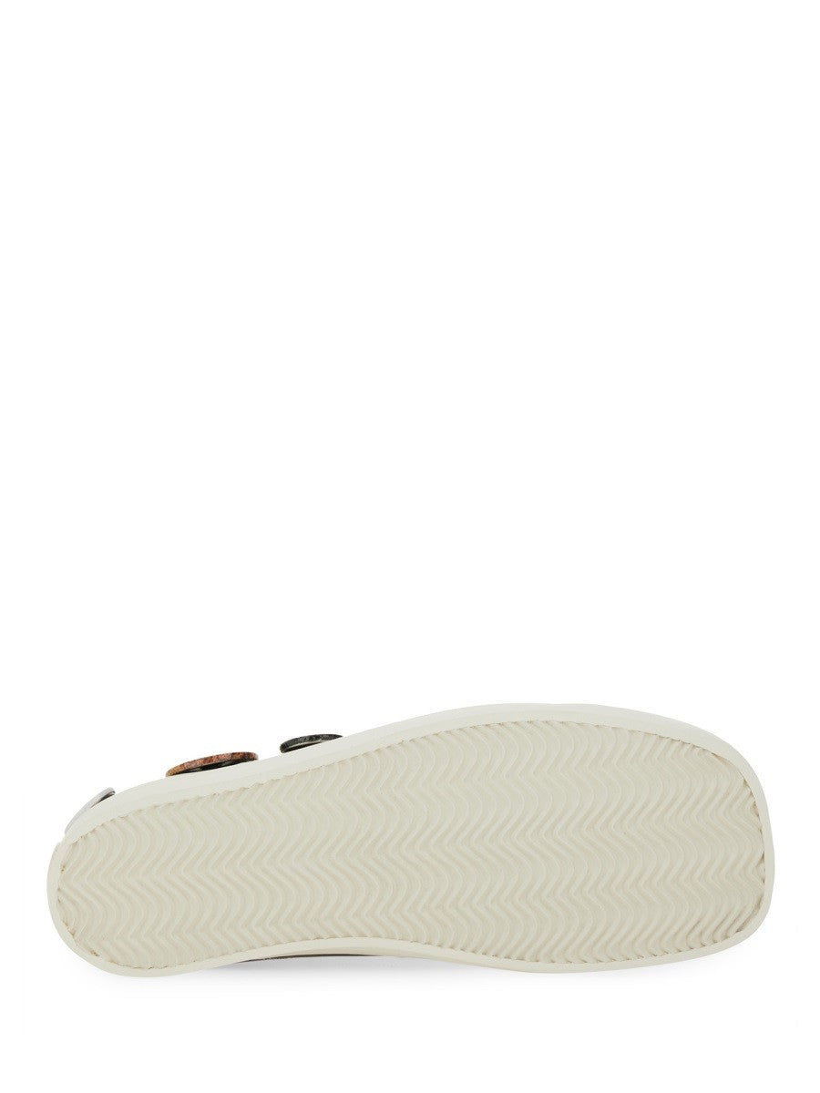 Moschino SNEAKER MIT ANSTECKNADELN