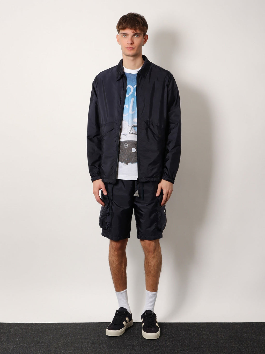 Moncler Genius Sopdu 3 Moncler Mercedes-Benz designed by Nigoldeneye nylon jacket