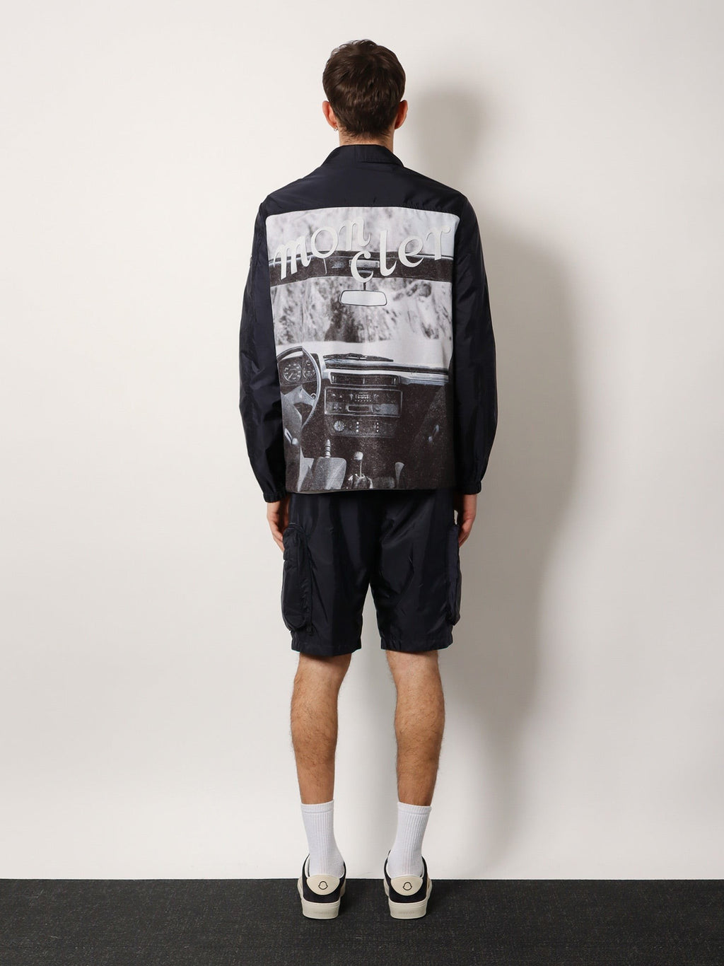 Moncler Genius Sopdu 3 Moncler Mercedes-Benz designed by Nigoldeneye nylon jacket