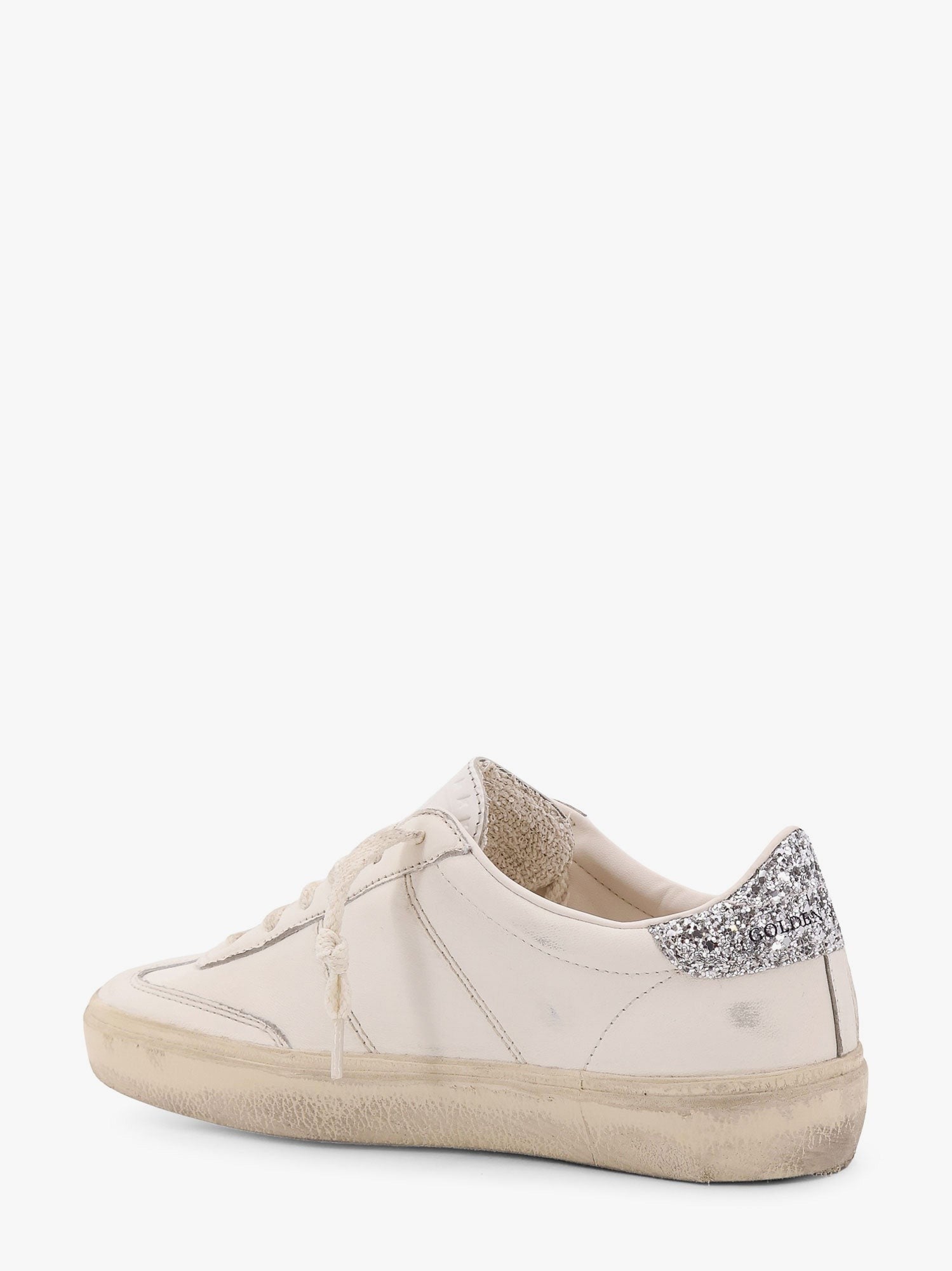 Golden Goose Deluxe Brand Soul star low-top leather sneakers with used effect