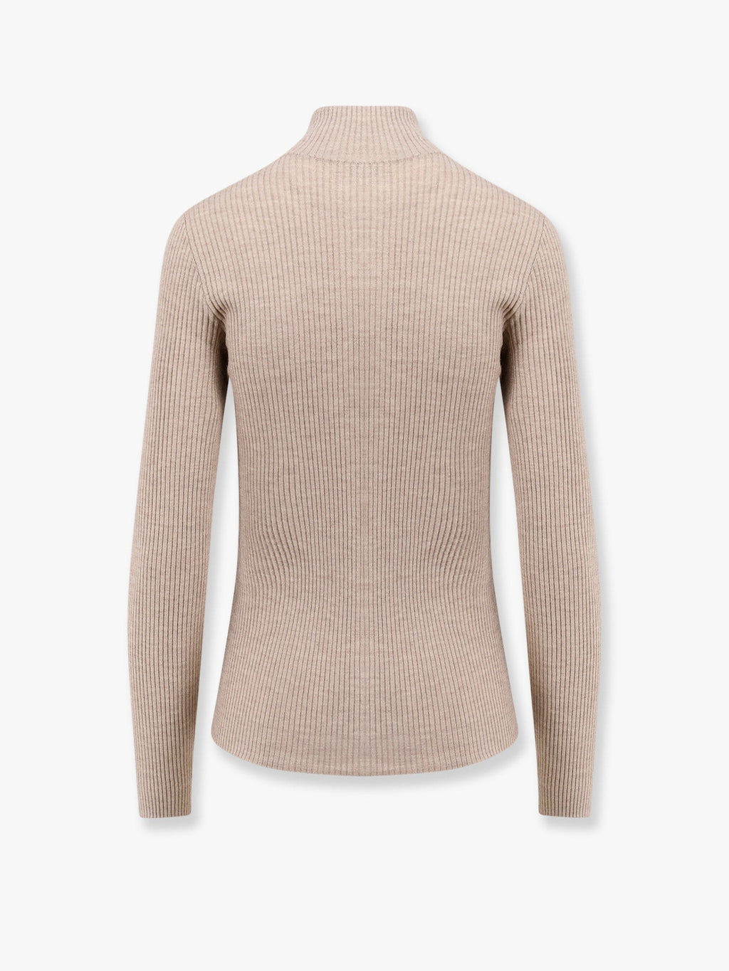 Brunello Cucinelli Glinsende ribbestrikket cardigan i kasjmir og silke med Monili-detaljer