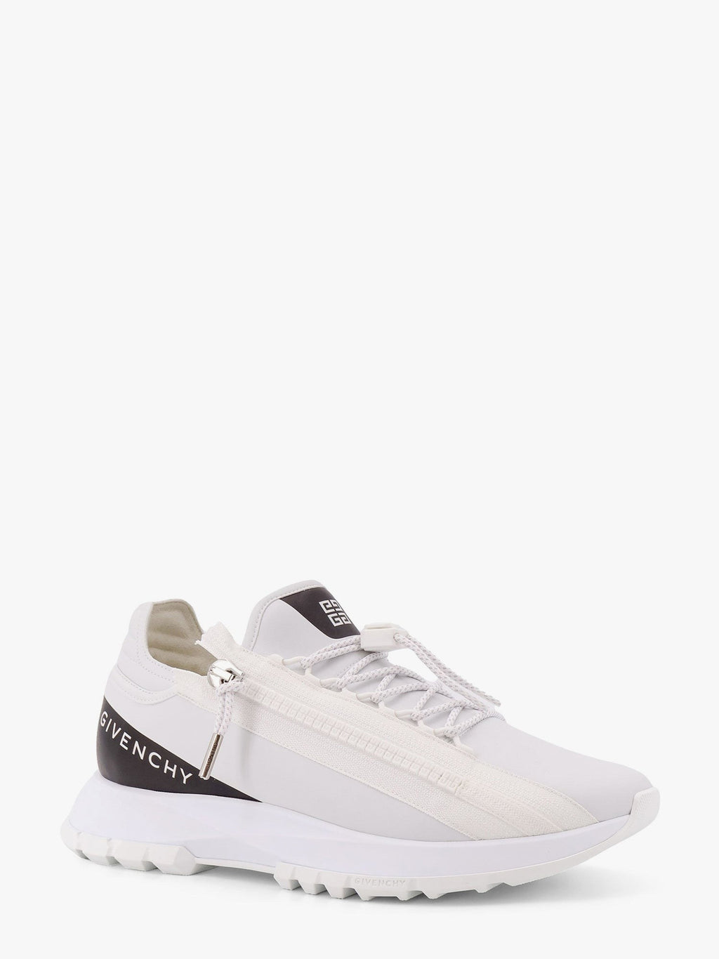 Givenchy Spectre runner leather sneakers with 4g side zip detail