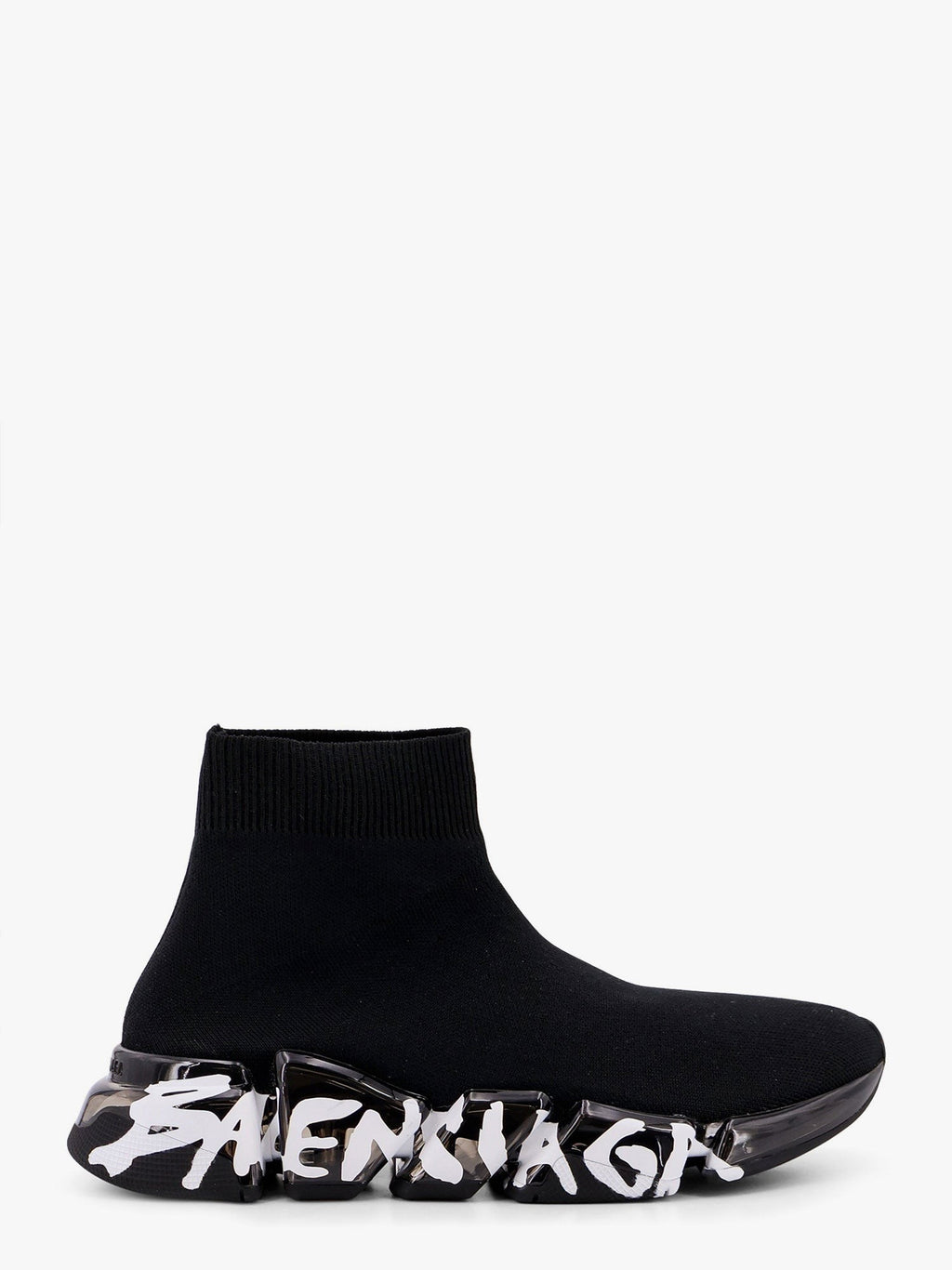 Balenciaga Speed 2.0 Graffiti Strick-Sneaker aus recyceltem Material