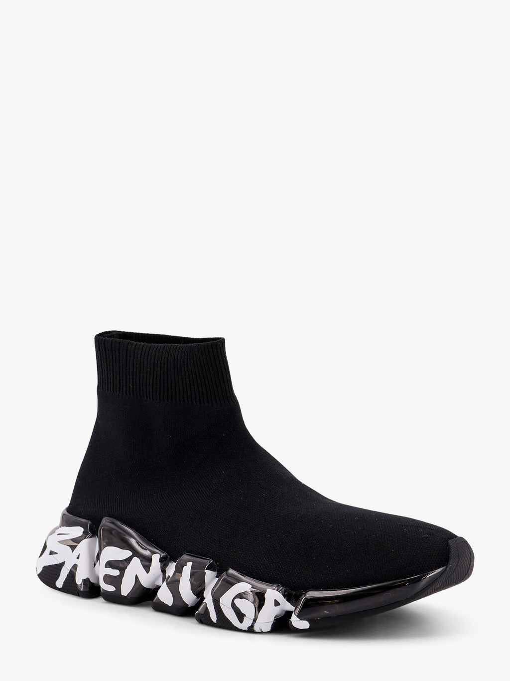 Balenciaga Speed 2.0 Graffiti Strick-Sneaker aus recyceltem Material
