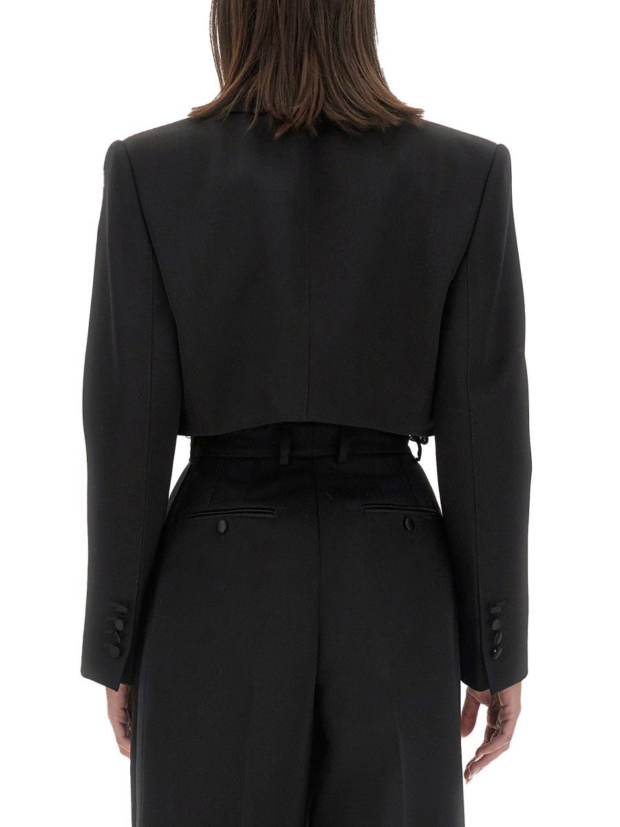 Dolce & Gabbana SMOKING EN GABARDINE DE LAINE SPENCER