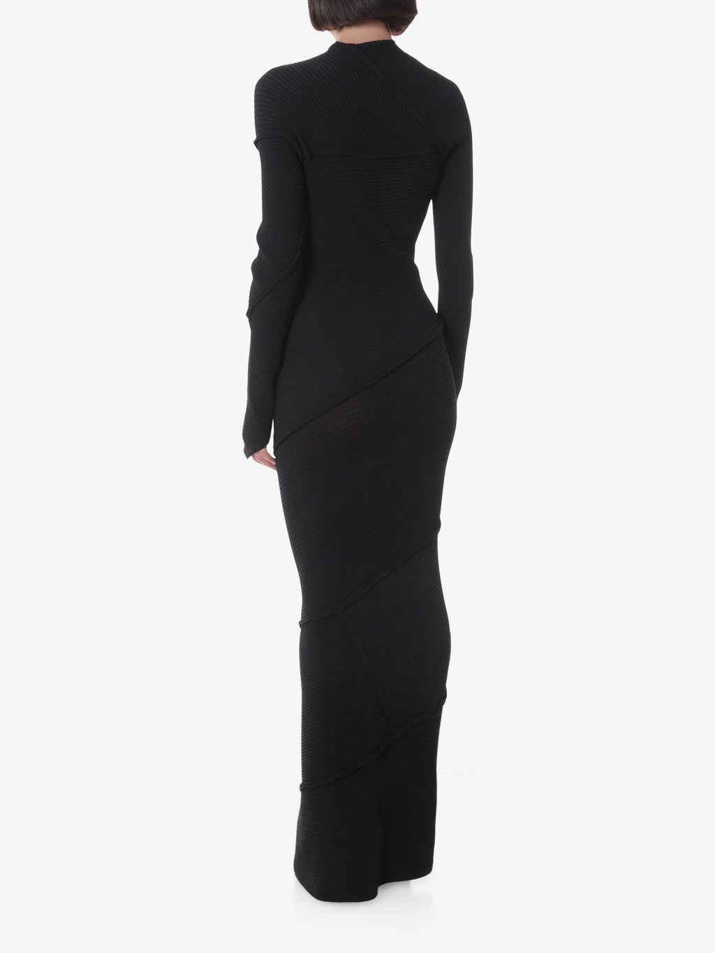 Balenciaga špirálové viskózové šaty