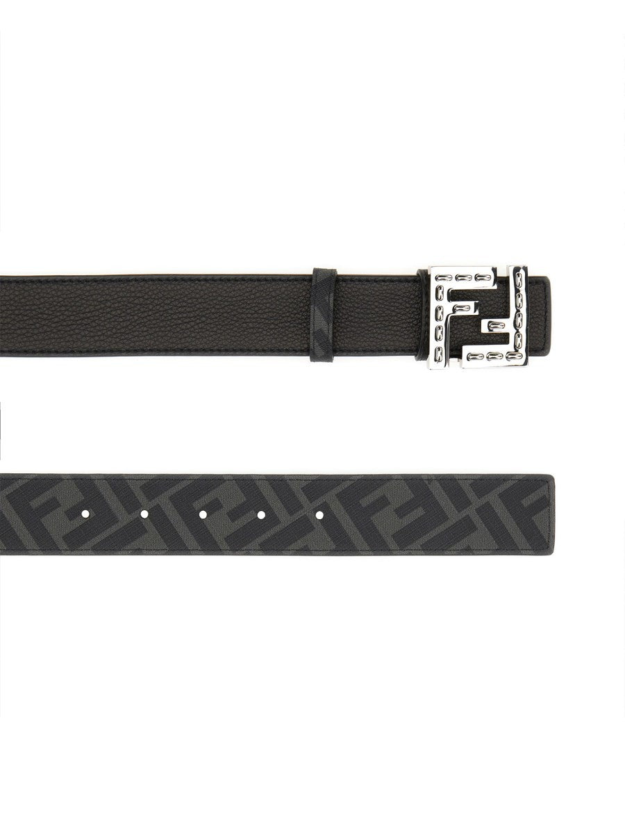 حزام Fendi "SQAURED FF" بوجهين