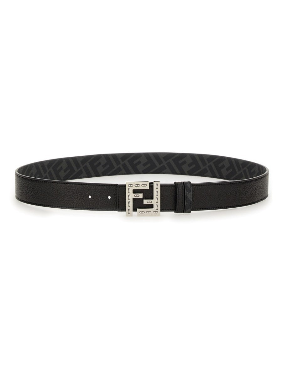 حزام Fendi "SQAURED FF" بوجهين
