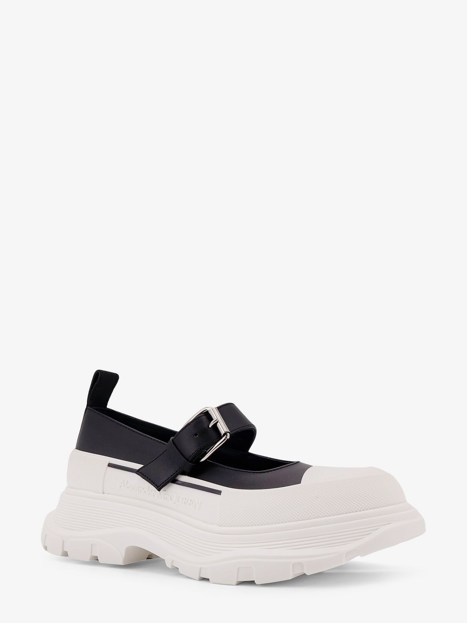 Alexander Mcqueen Bőr Mary Jane cipő