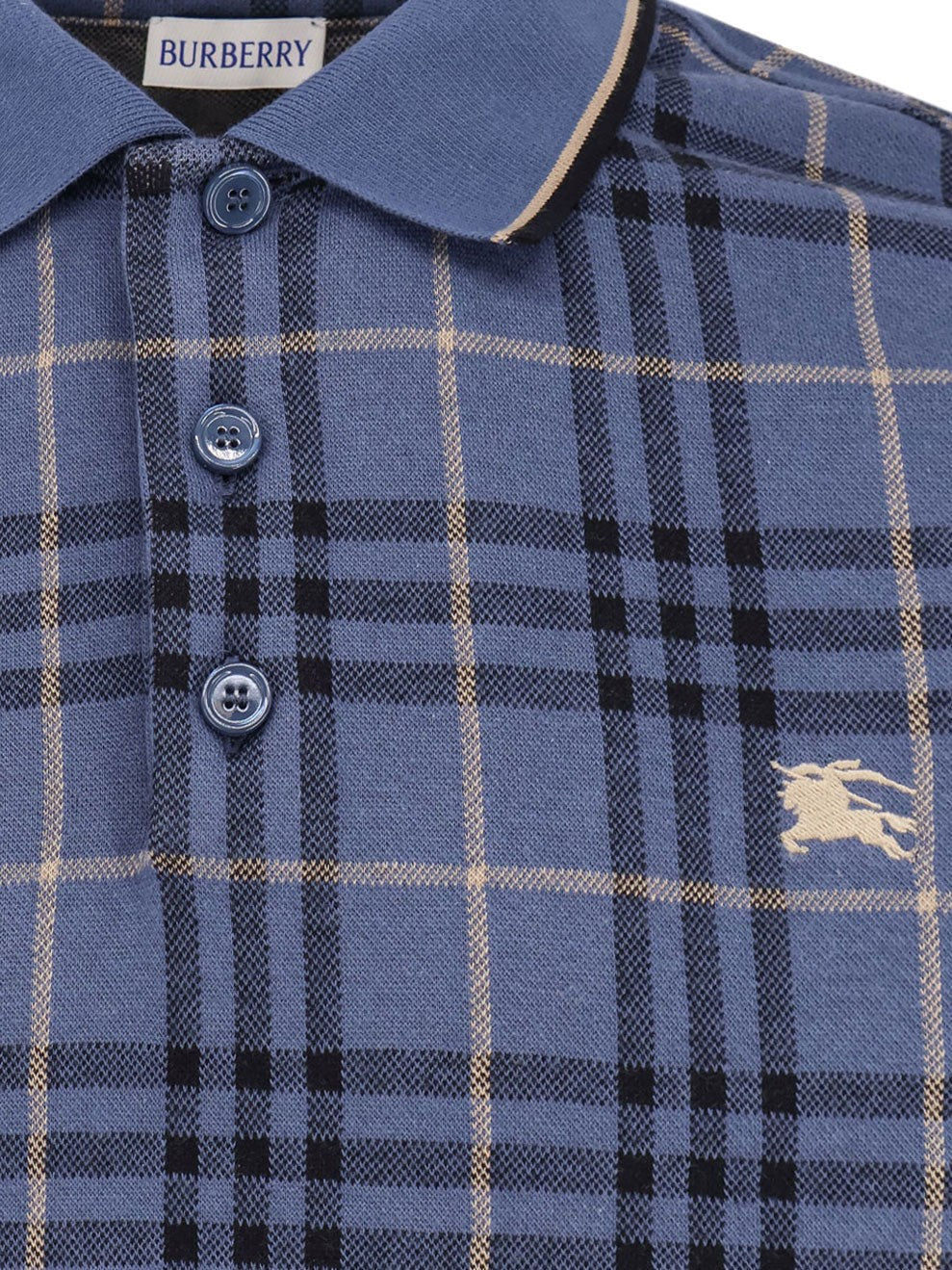 Burberry Stan polo shirt with Check print