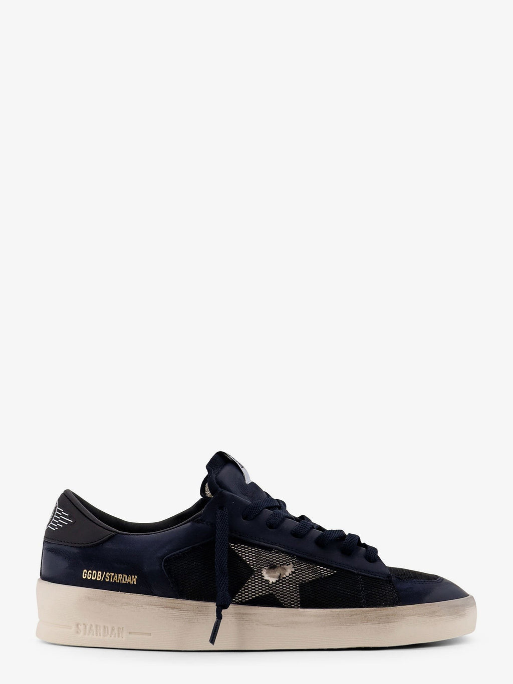 Golden Goose Deluxe Brand Stardan under net star low-top leather sneakers