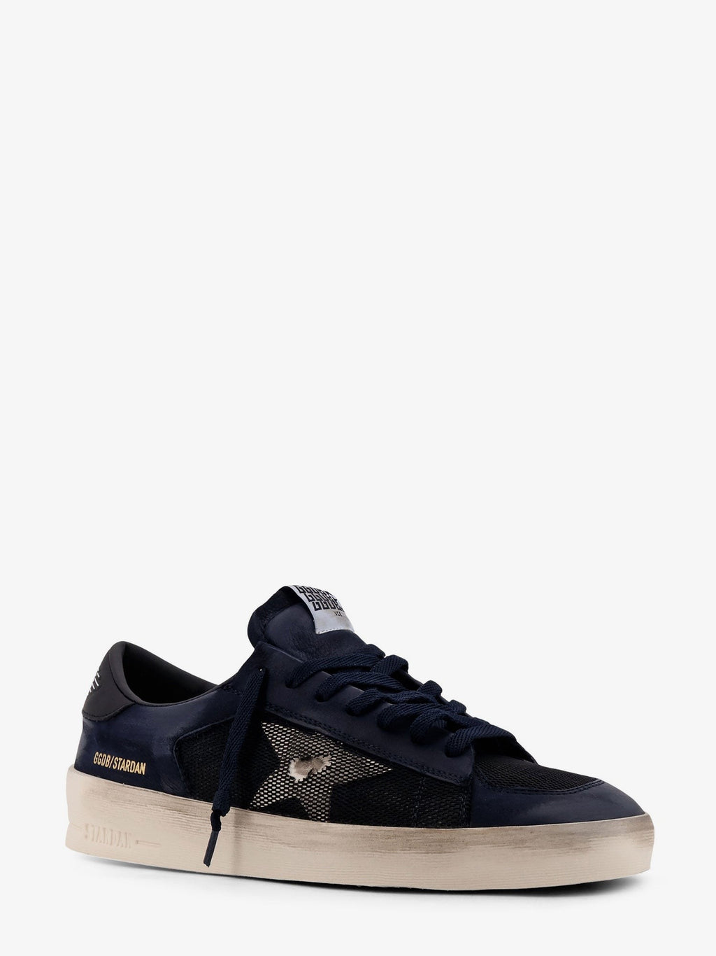 Golden Goose Deluxe Brand Stardan under net star low-top leather sneakers
