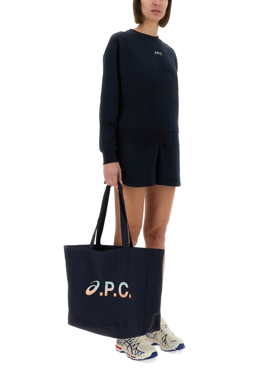 A.P.C. X Asics "STONE" SWEATSHIRT