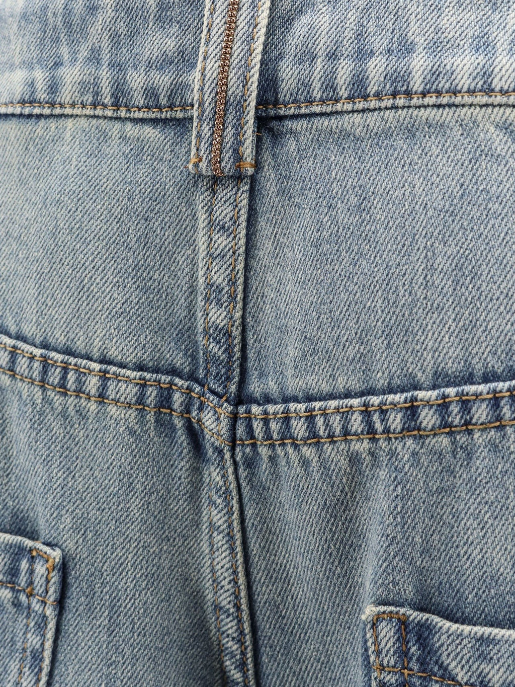 Brunello Cucinelli Stone-washed traperice širokih nogavica