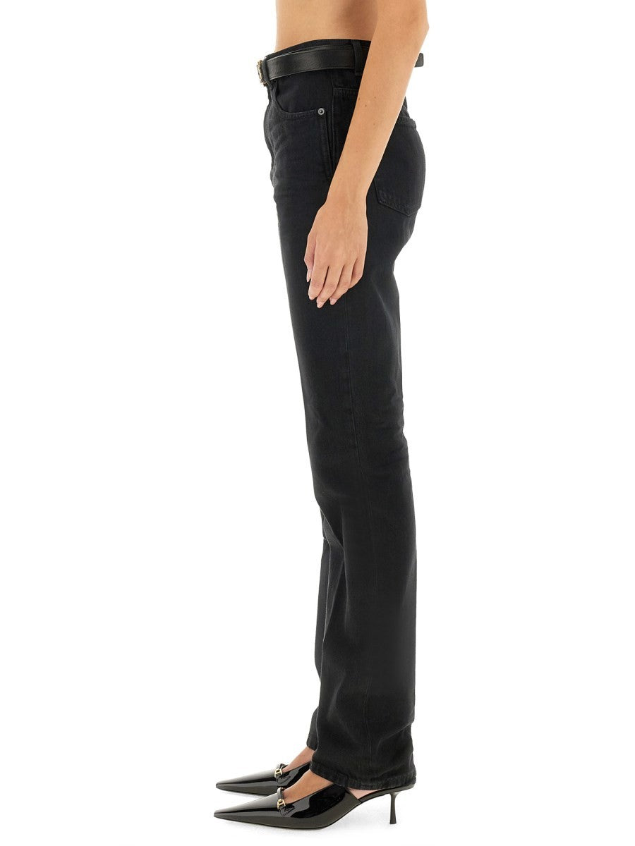 Saint Laurent BLUGI DREPTI DIN DENIM