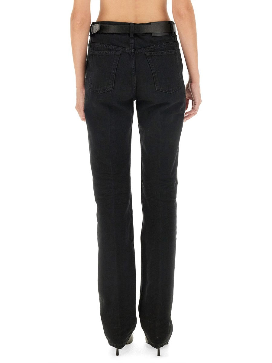 Saint Laurent BLUGI DREPTI DIN DENIM