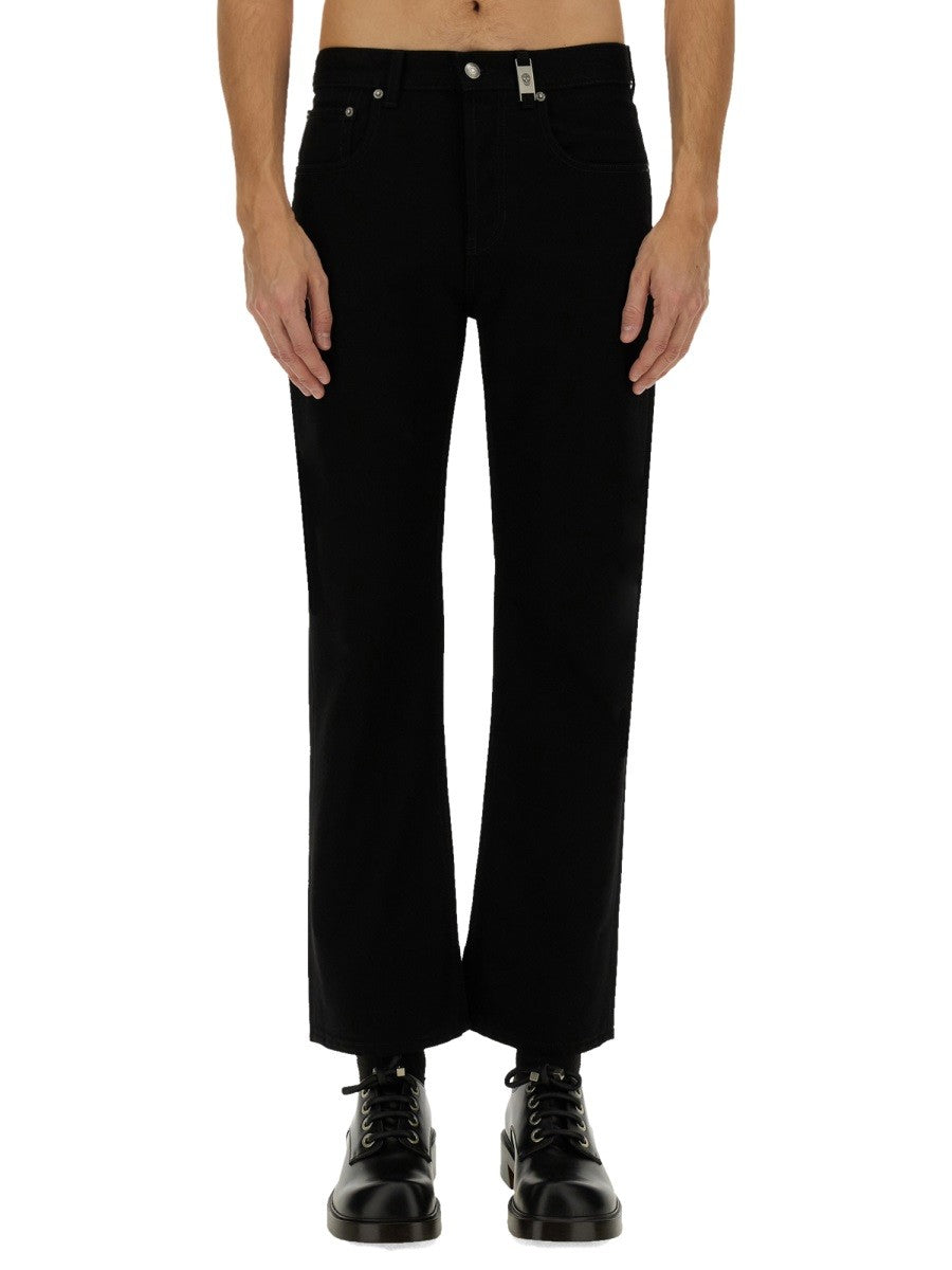 Alexander Mcqueen TIESAUS KIRPIMO DŽINSAI