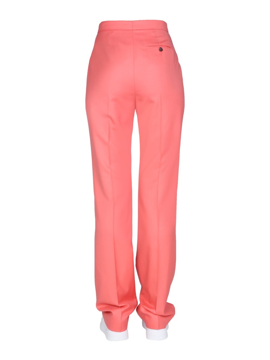 Alexander Mcqueen HOSE MIT GERADEM BEIN
