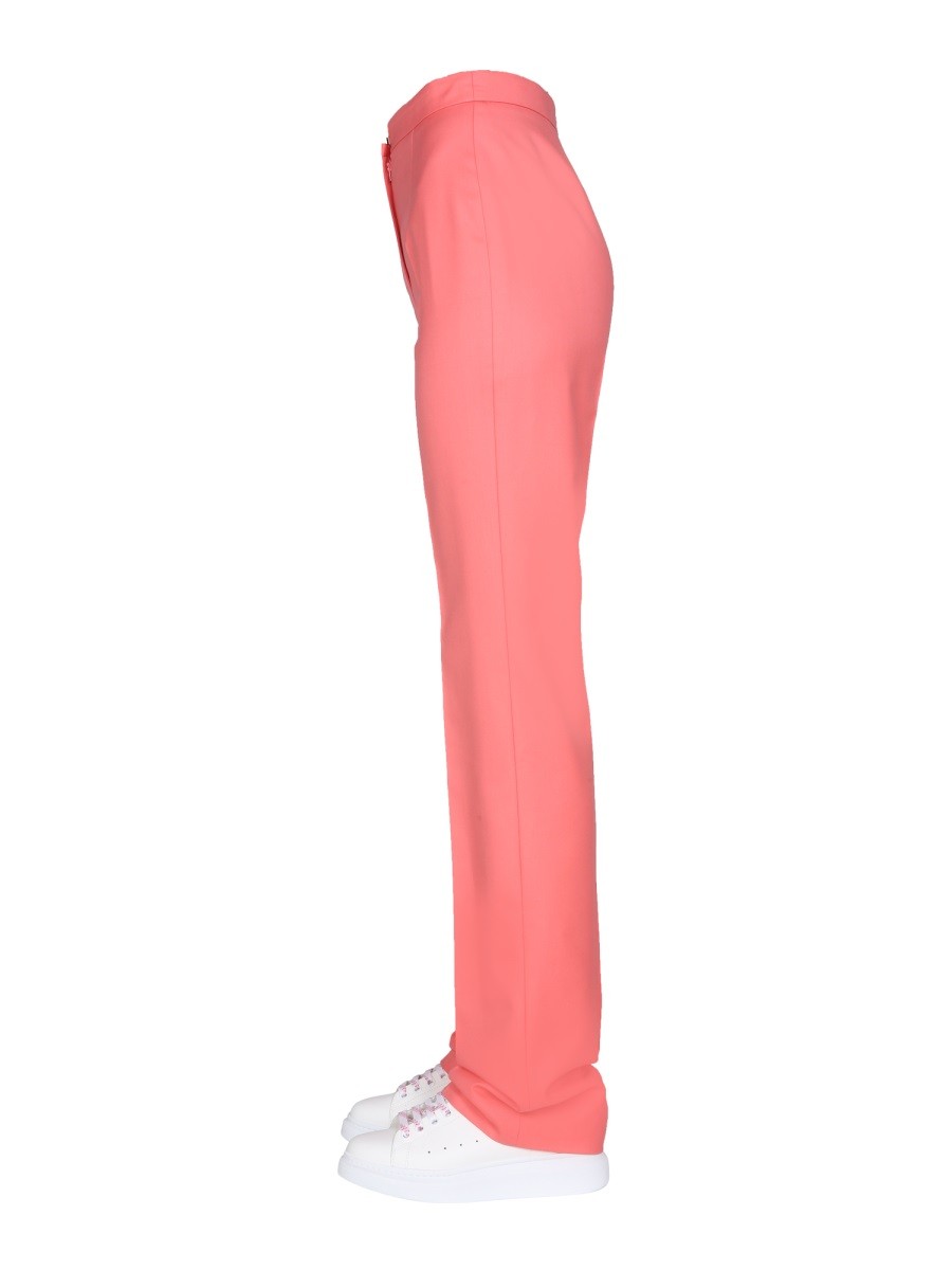 Alexander Mcqueen HOSE MIT GERADEM BEIN
