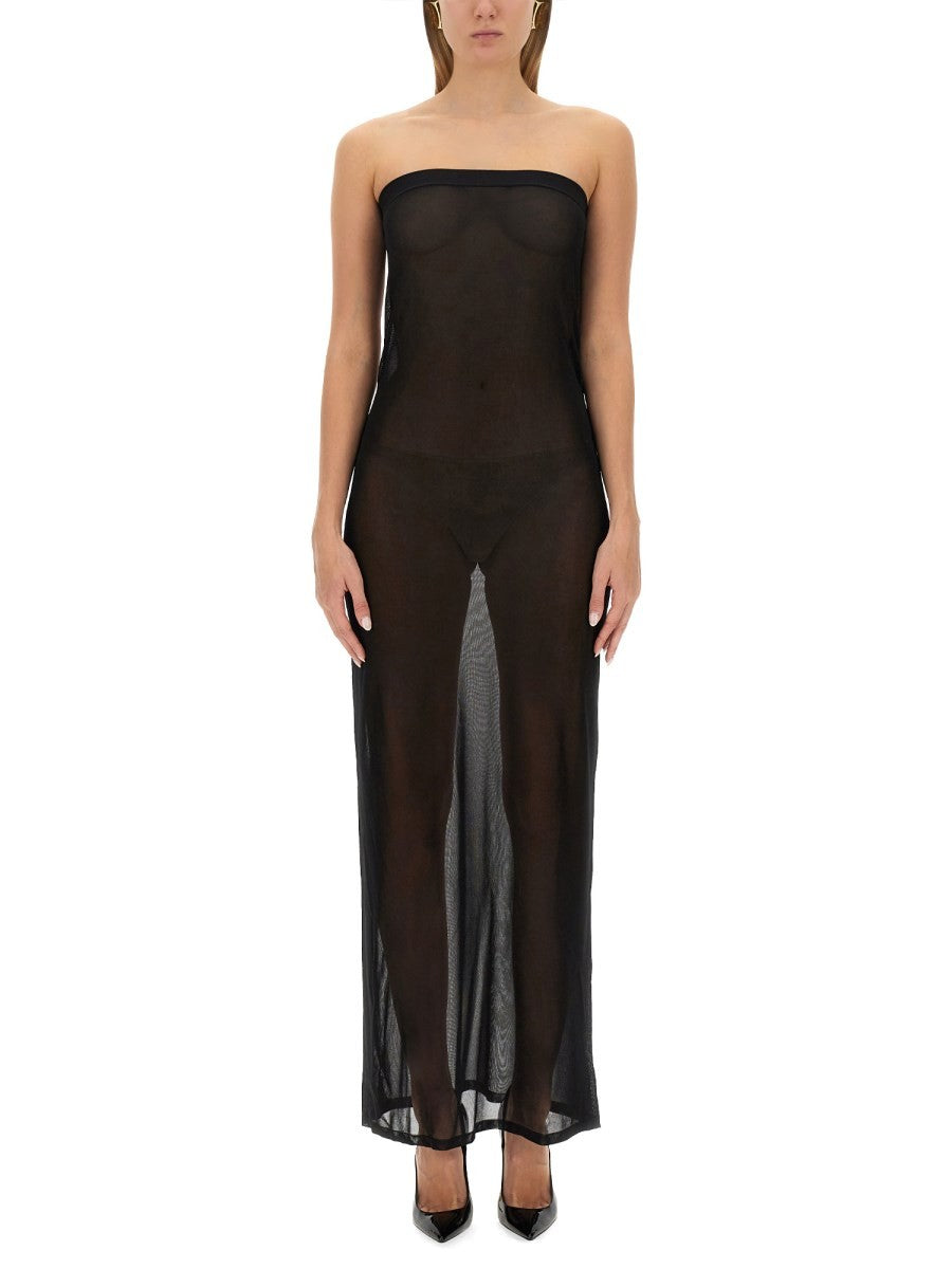 Saint Laurent ストラップレスドレス