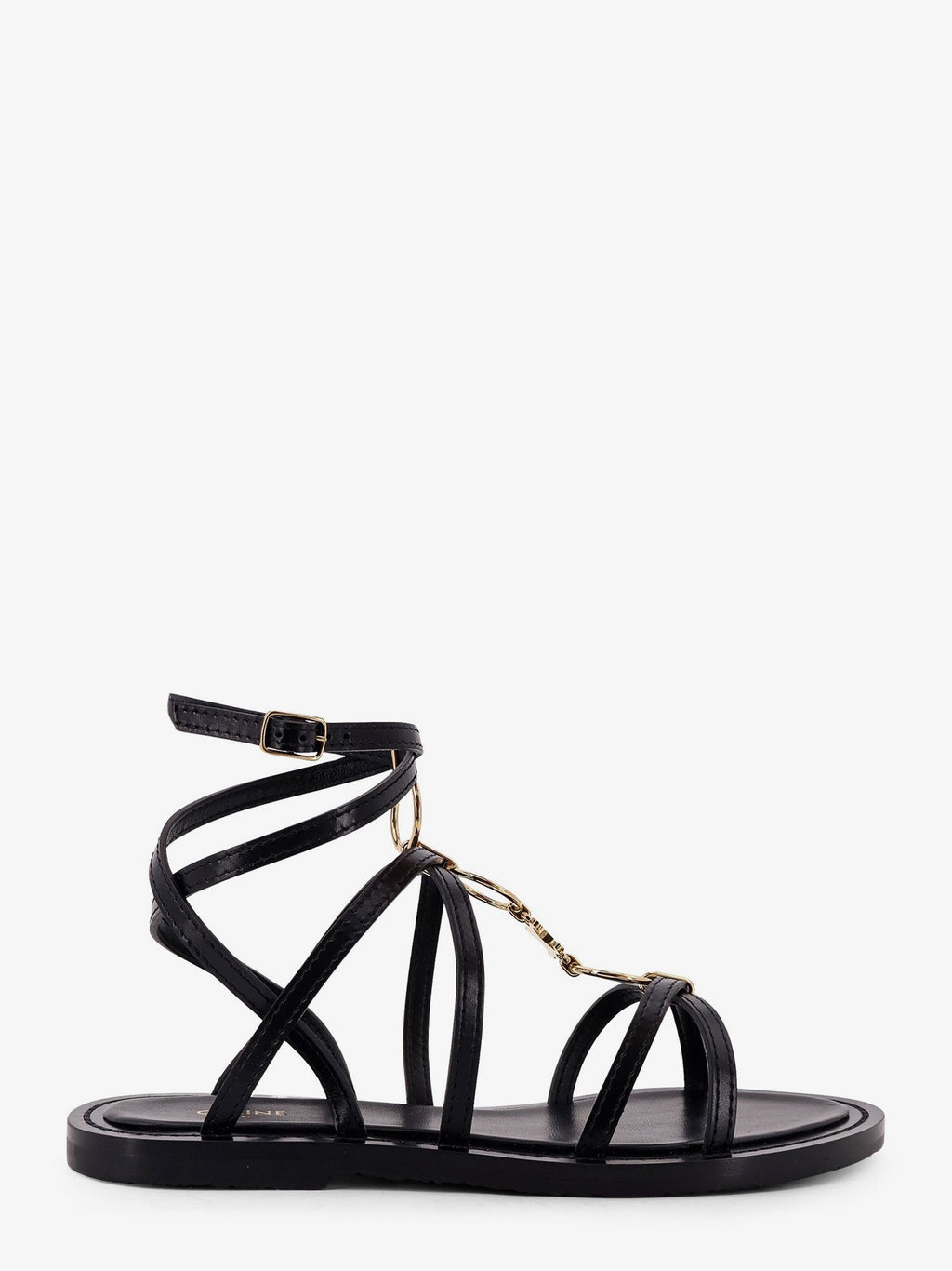 Celine Kožené sandály Strappy Jewel
