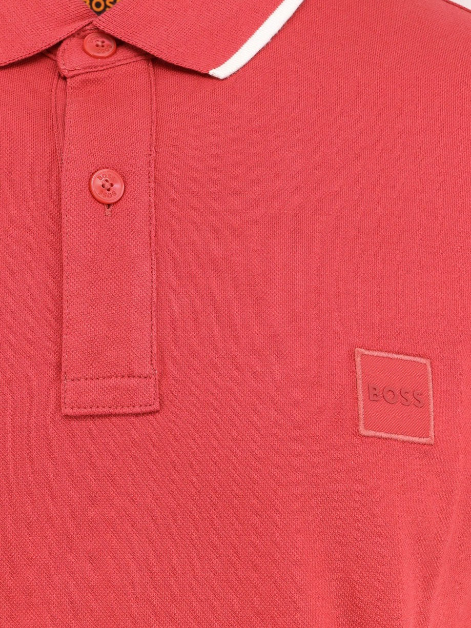 Boss Stretch-Baumwoll-Poloshirt