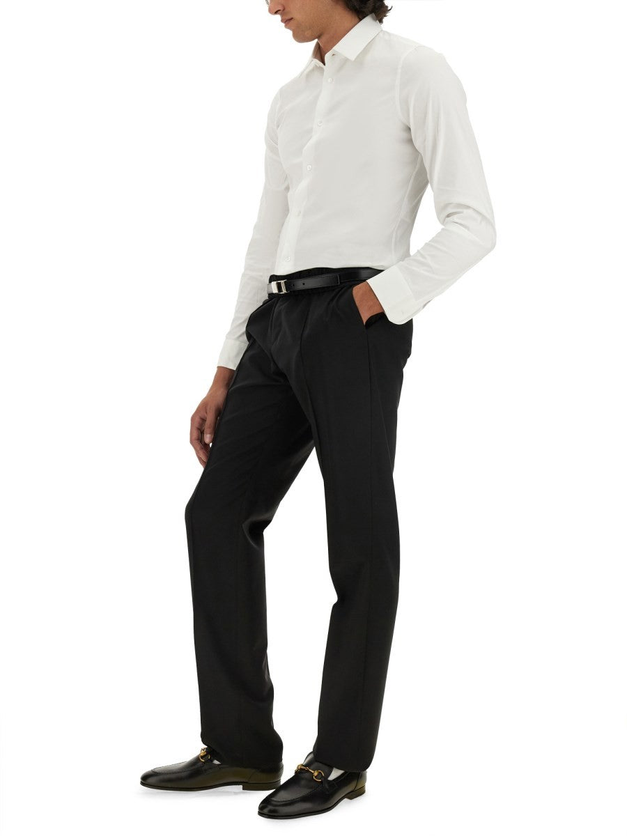 Gucci CHEMISE EN POPELINE DE COTON STRETCH