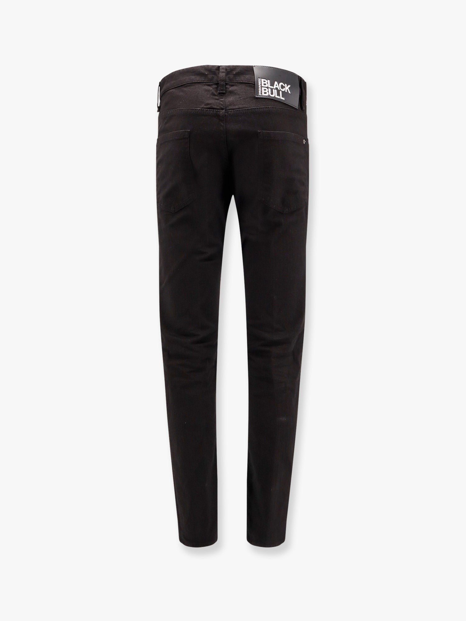 Dsquared2 Stretch bomuldsbukser med hvidt 'bull tag'