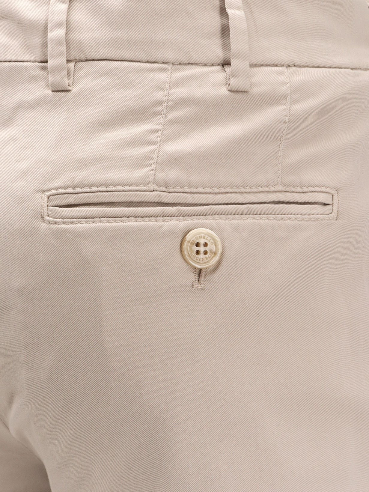 Brunello Cucinelli Stretch-Baumwollhose