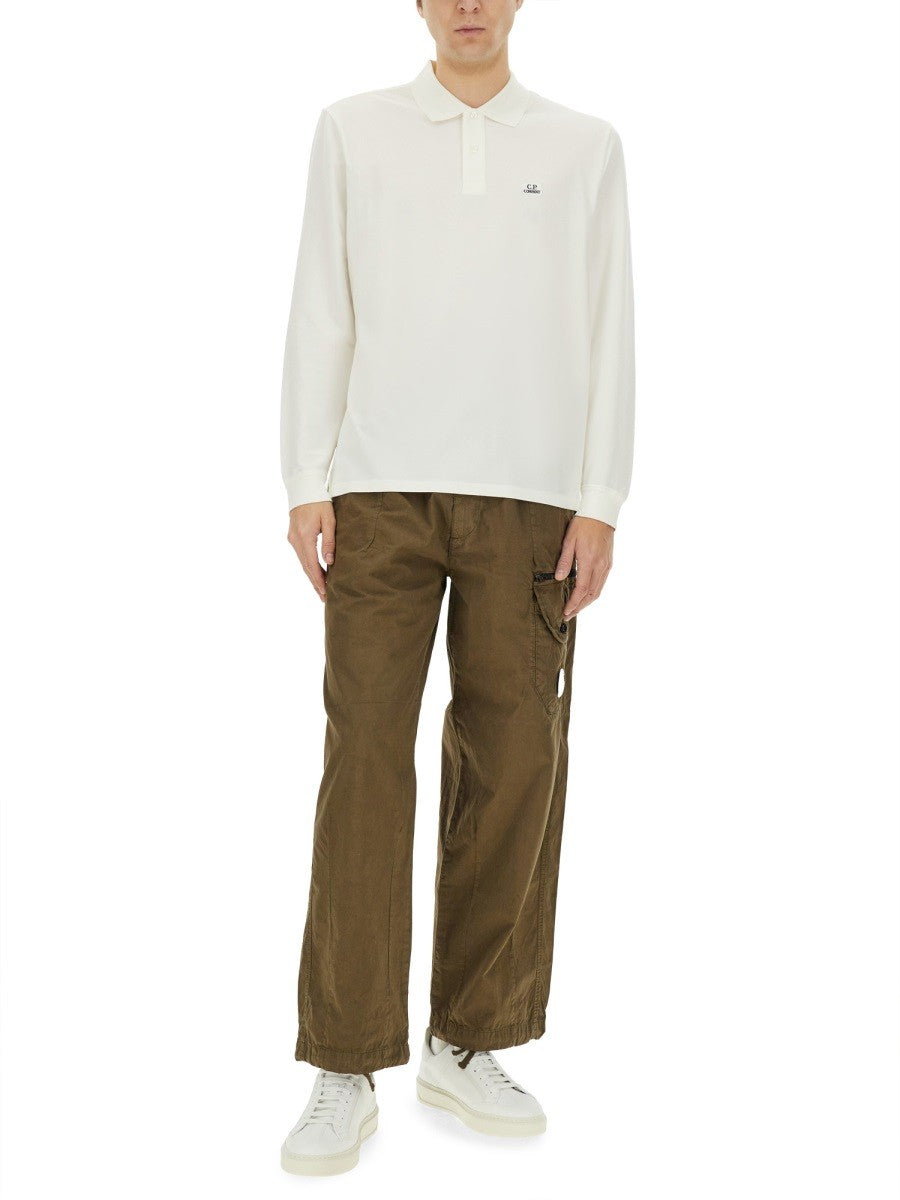 CP Company STRETCH PIQUE POLO SHIRT