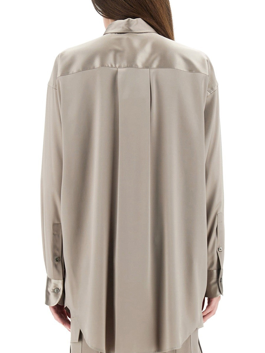Tom Ford STRETCH SILK SATIN SHIRT