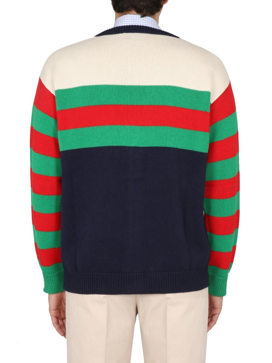 PRÚŽKOVANÝ SVETER GUCCI