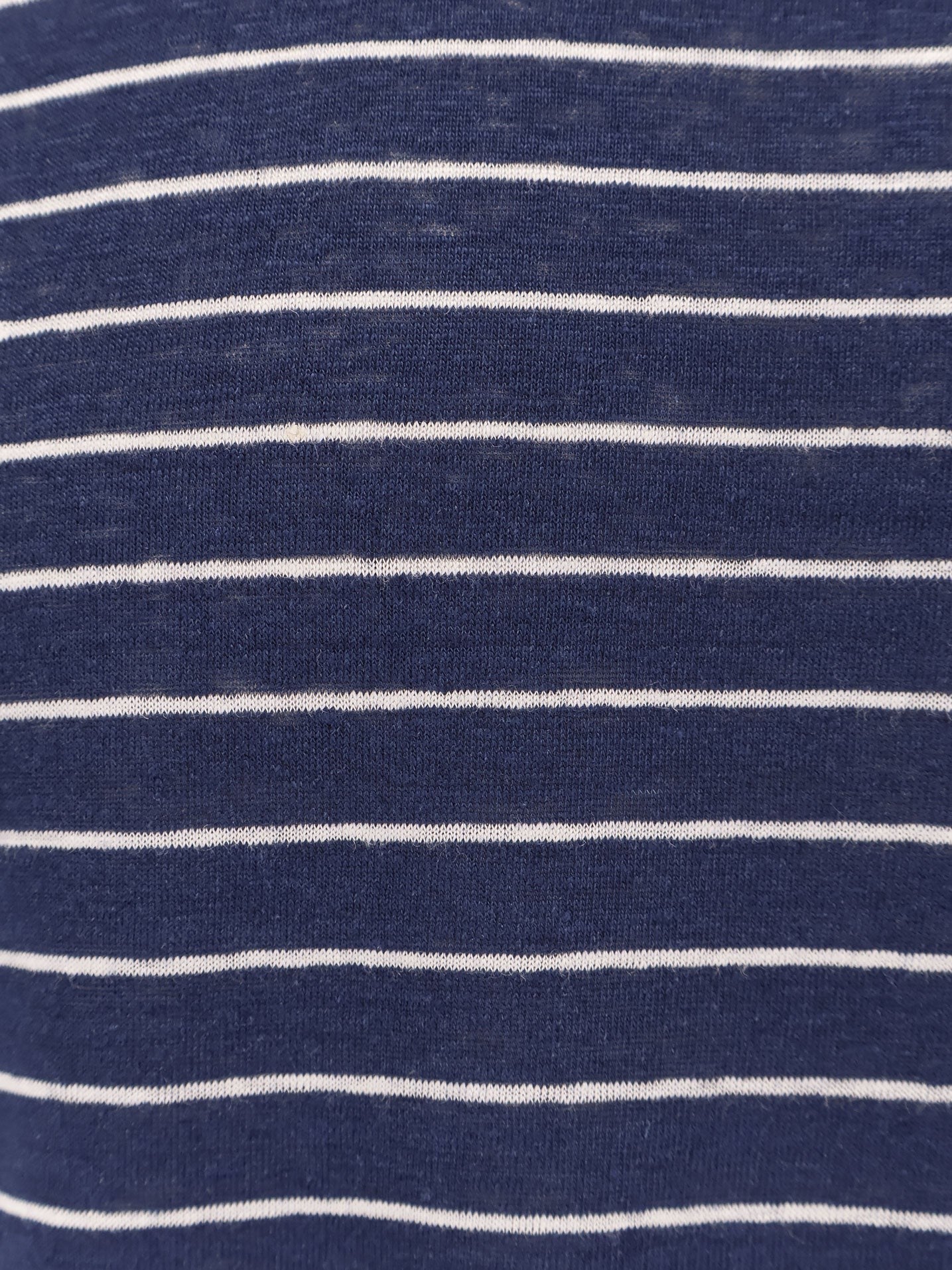 Brunello Cucinelli Gestreiftes Stretch-Leinen-Jersey-T-Shirt