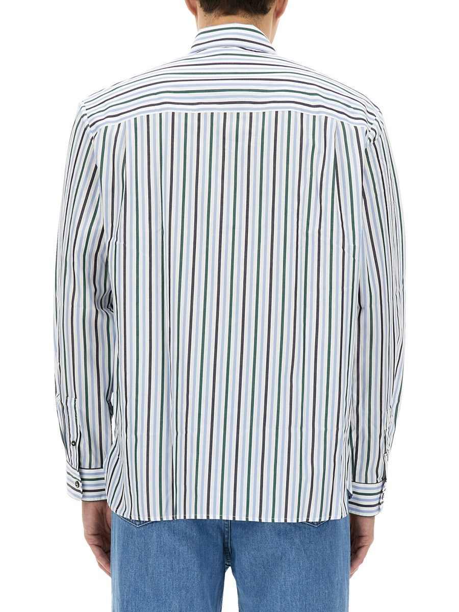A.P.C. STRIPED "MATEO" SHIRT
