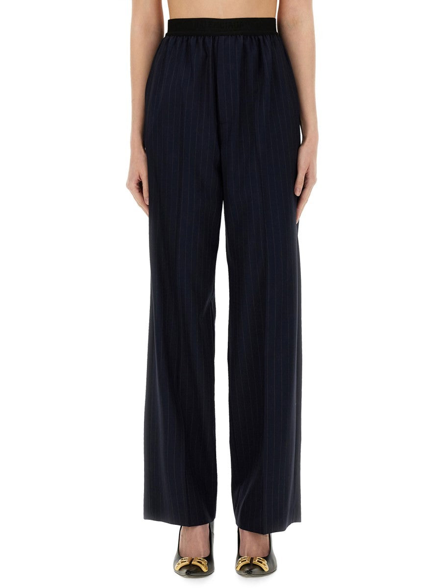 Balenciaga STRIPED PANTS WITH ELASTIC