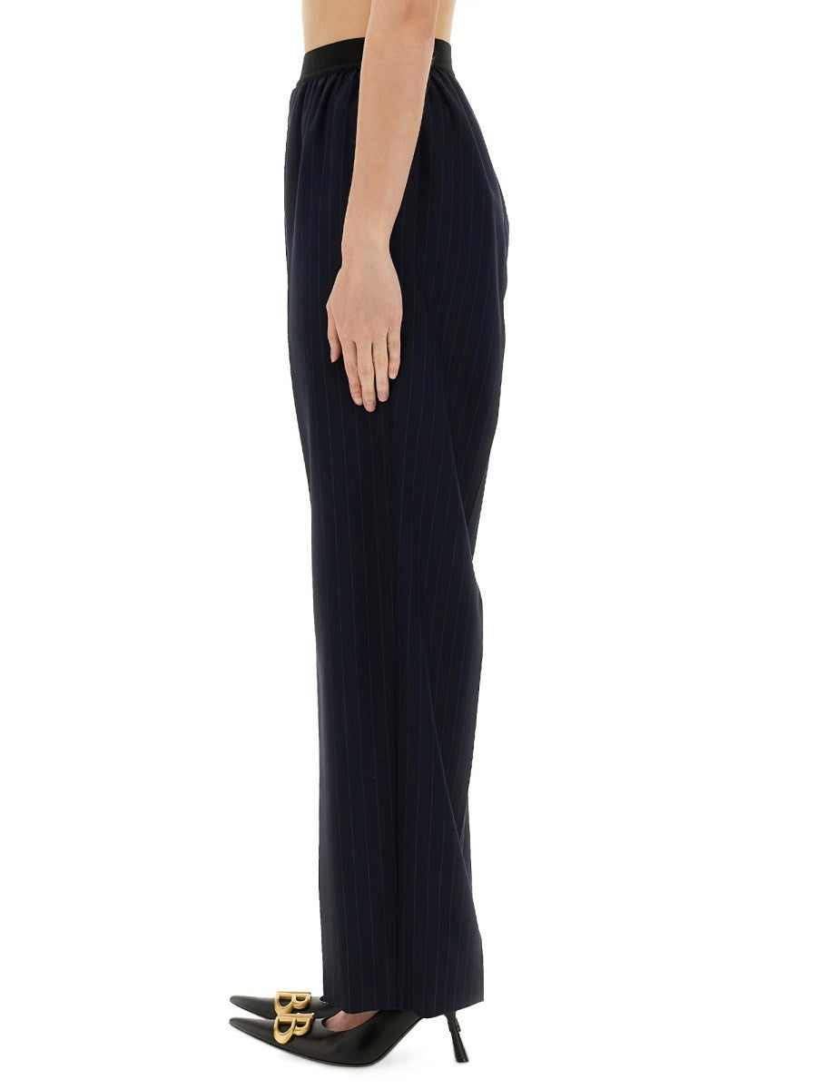 Balenciaga STRIPED PANTS WITH ELASTIC