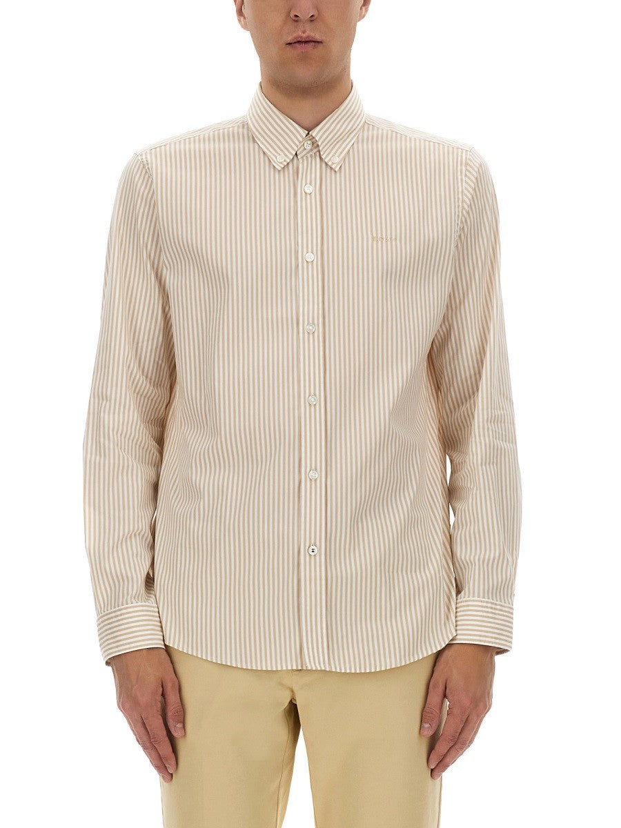 Boss GESTREIFTES HEMD