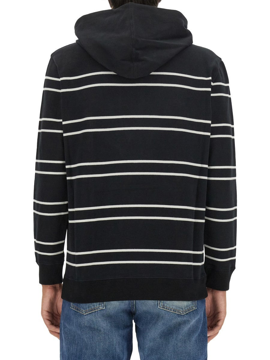 Saint Laurent ストライプ スウェットシャツ