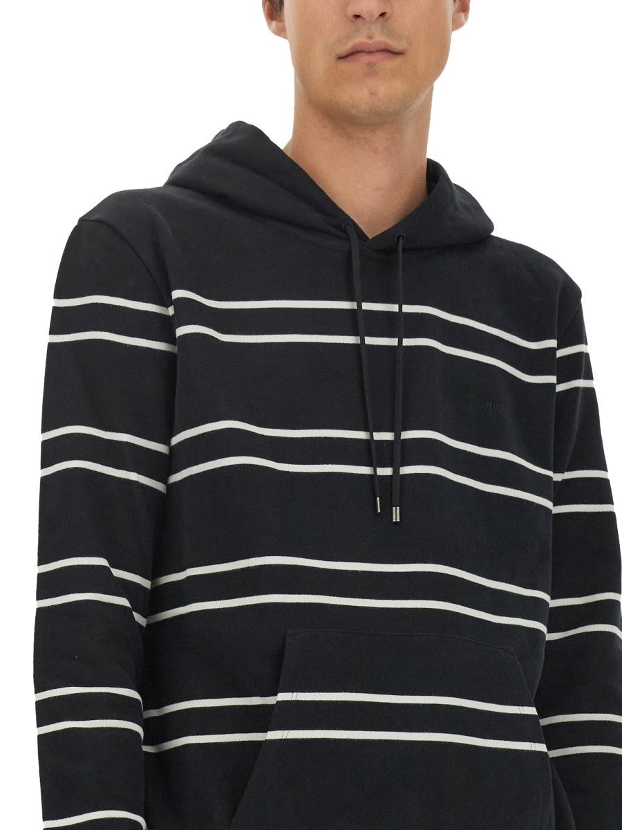 Saint Laurent SWEATSHIRT RAYÉ